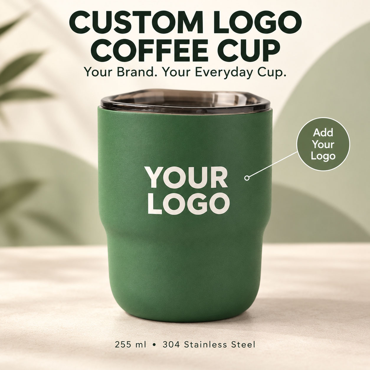 Coffee Equipment For Camping - Custom Coffee Cup with Lid Personalized
