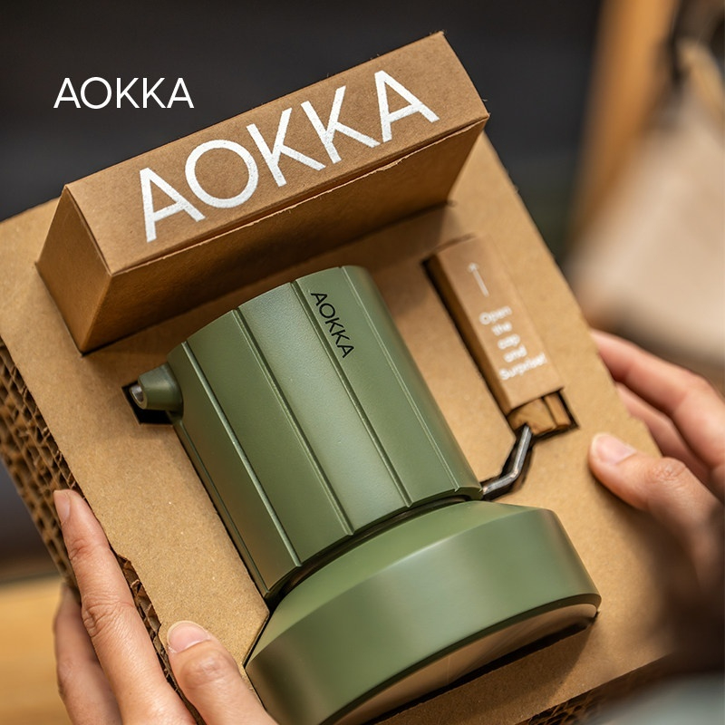 AOKKA Double Valve Moka Pot Ca - Coffee Equipment For Camping 评论和价格