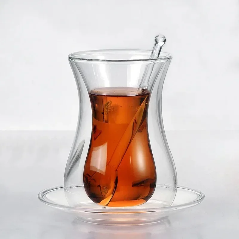 Beauty Black Tea Cup Saucer Te - Espresso Shot Glass 评论和价格