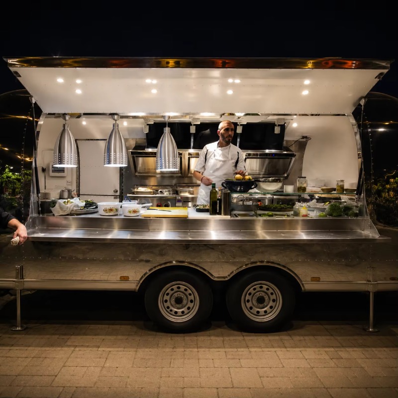 Food Truck Coffee Trailer Stre - Coffee Van Equipment 评论和价格