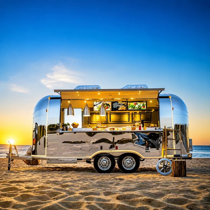 Food Truck Coffee Trailer Stre - Coffee Van Equipment 评论和价格