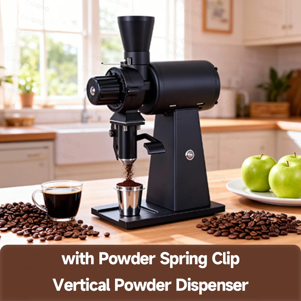 CAFOVO G290F Straight Drop Cof - Coffee Grinder Burr Flat 评论和价格